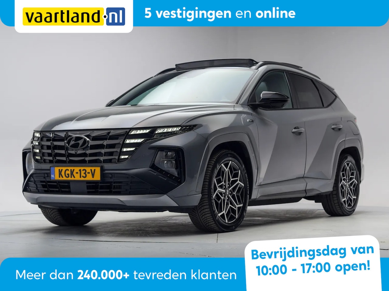 Hyundai Tucson - 1.6 T-GDi PHEV 265pk N Line Sky 4WD [ Panorama Stoelventilatie LED ] - AutoWereld.nl