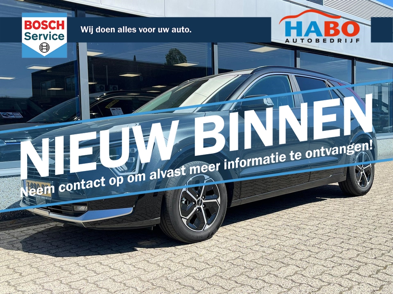 Kia Niro - 1.6 GDI HYBRID DYNAMICPLUSLINE DCT6 AUTOMAAT ECC/ADAPTIVE.CRUISE/NAV/CAMERA/LEDER/STOEL.ST - AutoWereld.nl