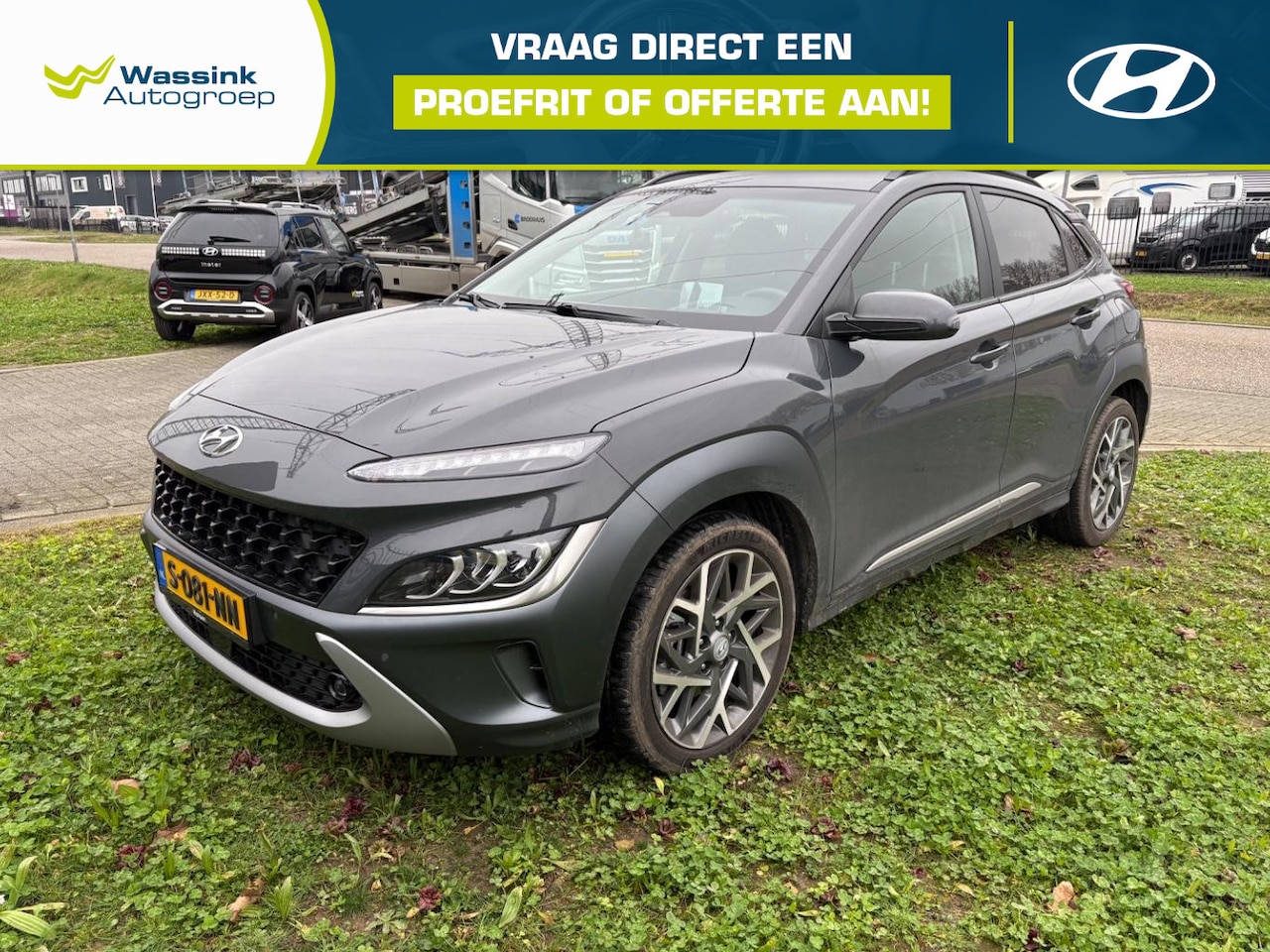 Hyundai Kona - 1.6 GDI HEV Premium 1.6 GDI HEV Premium - AutoWereld.nl