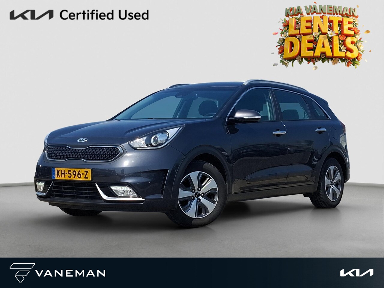 Kia Niro - 1.6 GDi Hybrid First Edition 1.6 GDi Hybrid First Edition - AutoWereld.nl