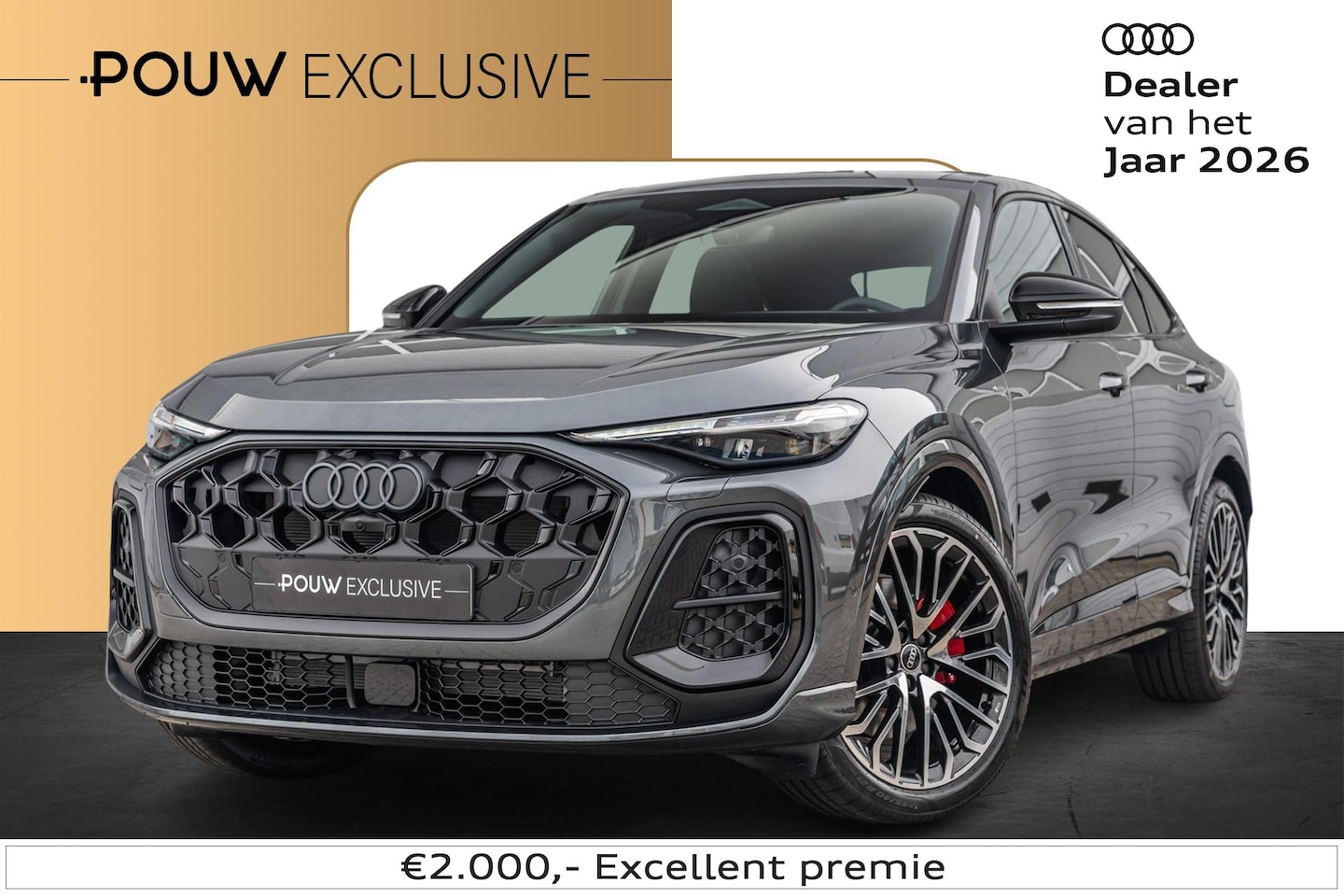 Audi Q5 Sportback - 2.0 e-hybrid 367pk quattro S edition Competition | Panoramadak | B&O geluid | Trekhaak - AutoWereld.nl