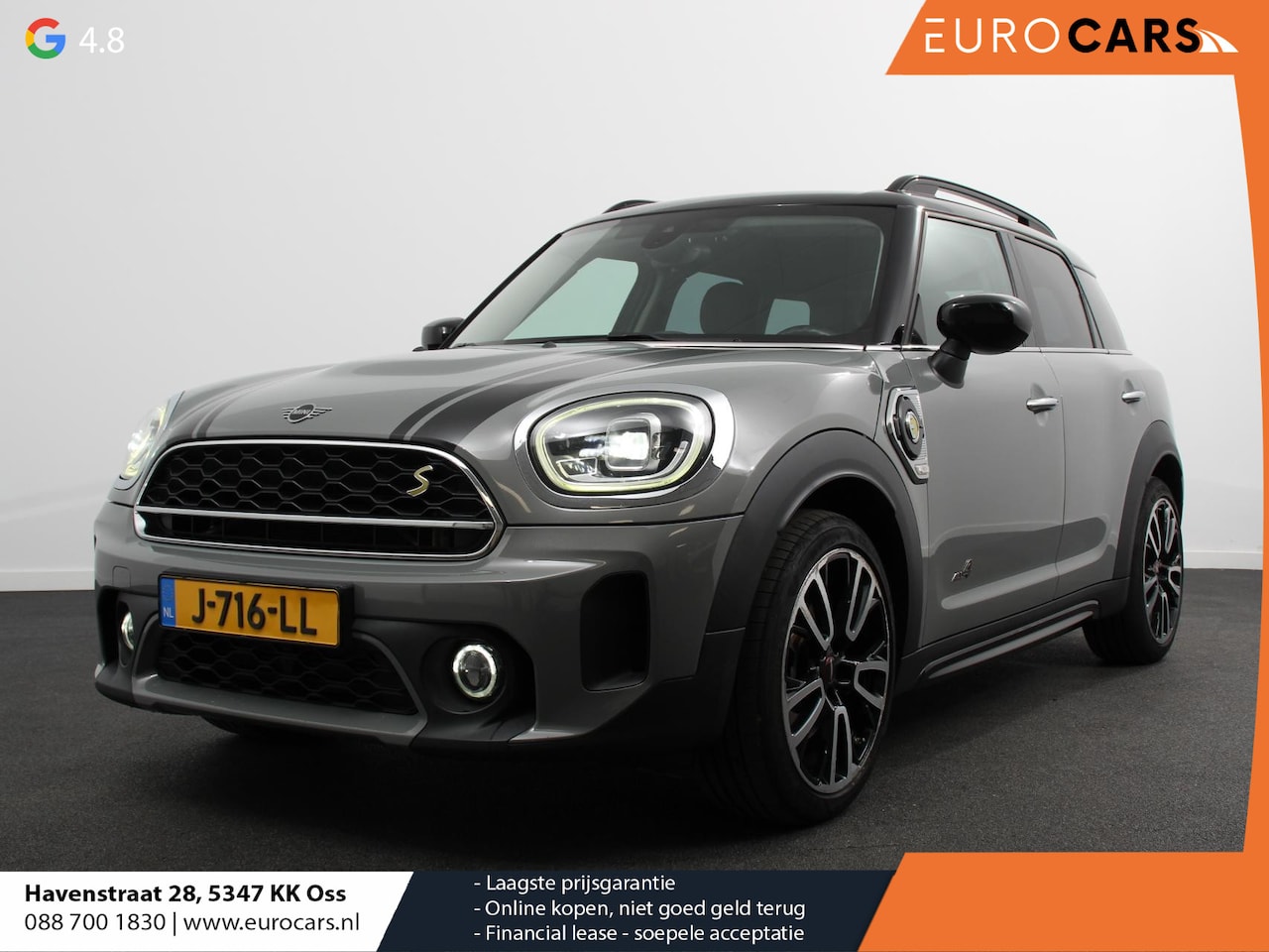 MINI Countryman - Mini 1.5 Cooper S E Business Automaat ALL4 PHEV Navigatie Parkeer sensoren Keyless start L - AutoWereld.nl