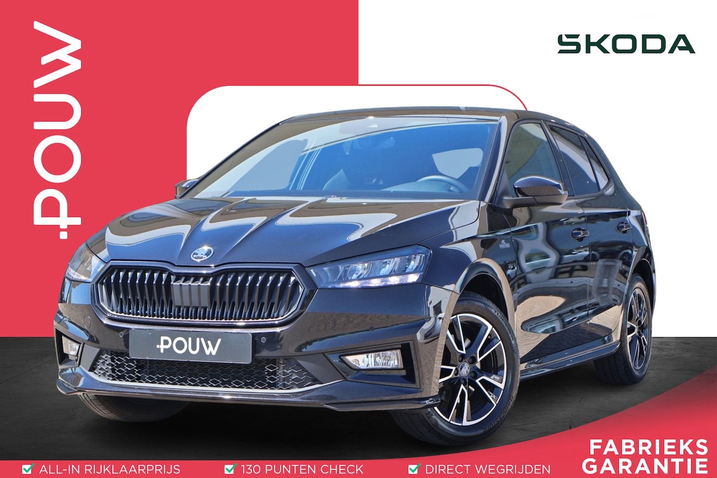 Skoda Fabia - 1.0 TSI 115pk DSG Monte Carlo | Camera | Adaptive Cruise | PDC | Apple Carplay | Stoelverw - AutoWereld.nl