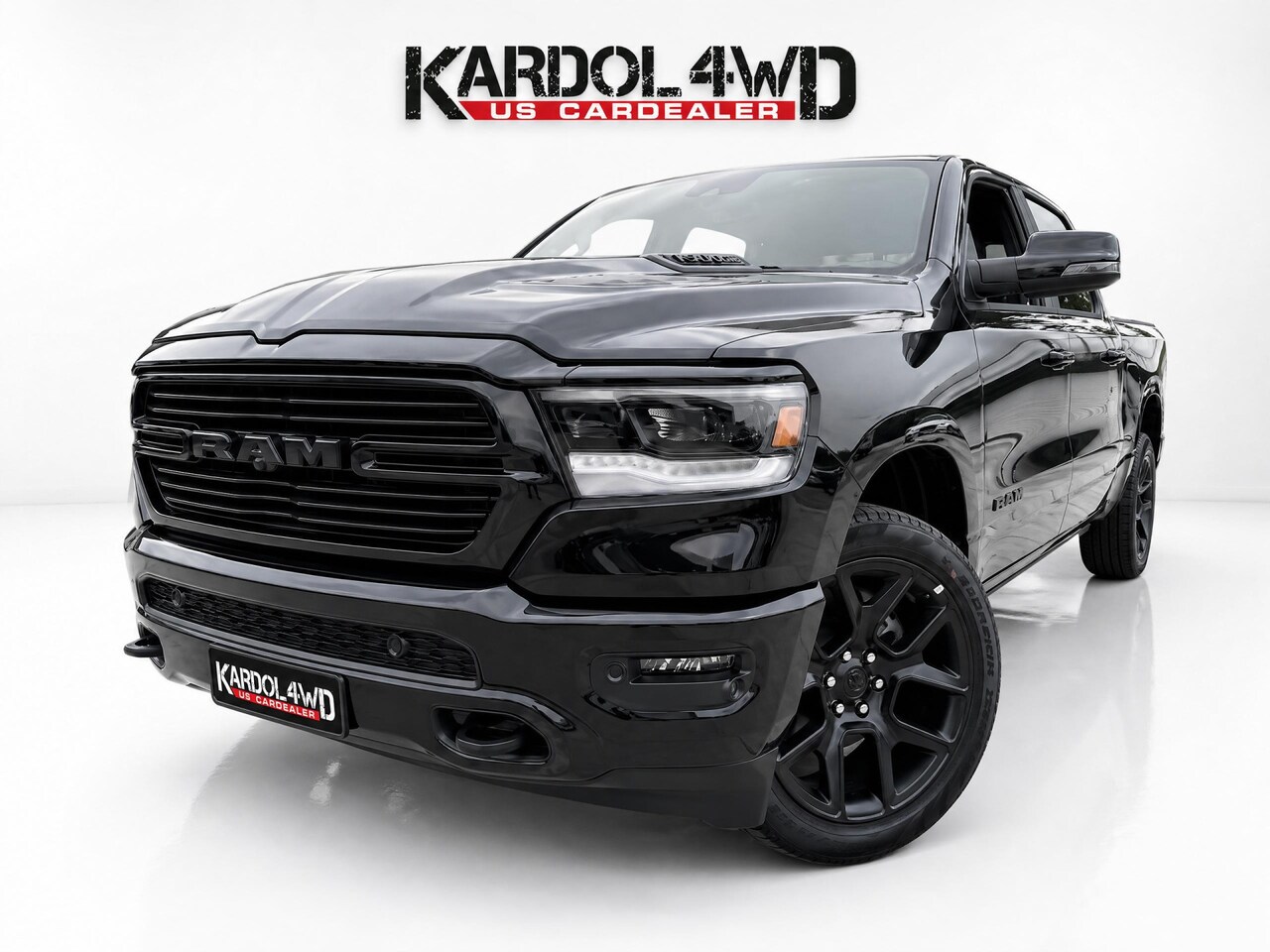 Dodge Ram 1500 - 5.7 V8 4x4 Crew Cab Laramie | BPM VRIJ! | Elektr. treeplanken | Head-up | 360gr camera| Pa - AutoWereld.nl