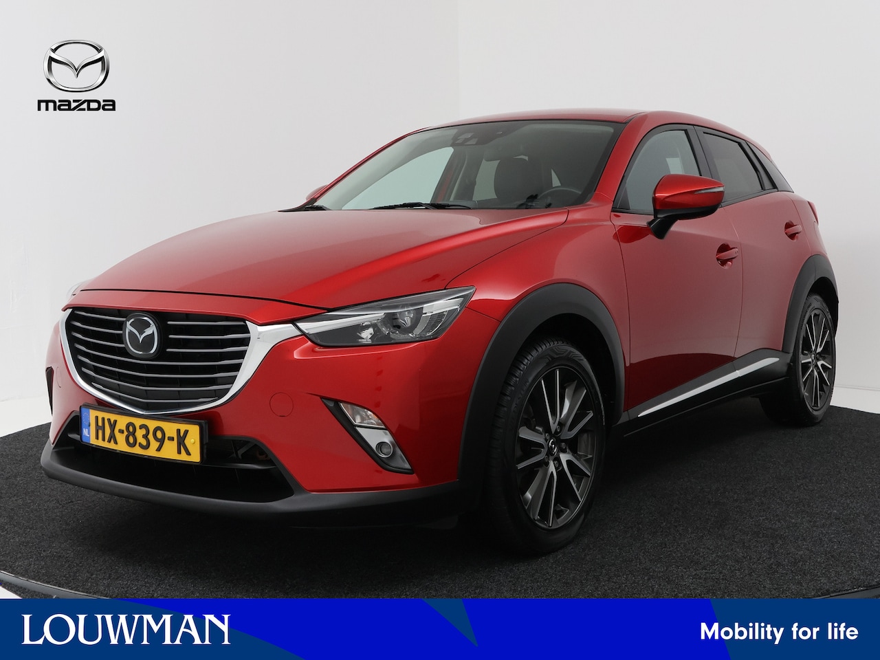 Mazda CX-3 - 2.0 SkyActiv-G 120 GT-M | Trekhaak | Adaptive CC | - AutoWereld.nl