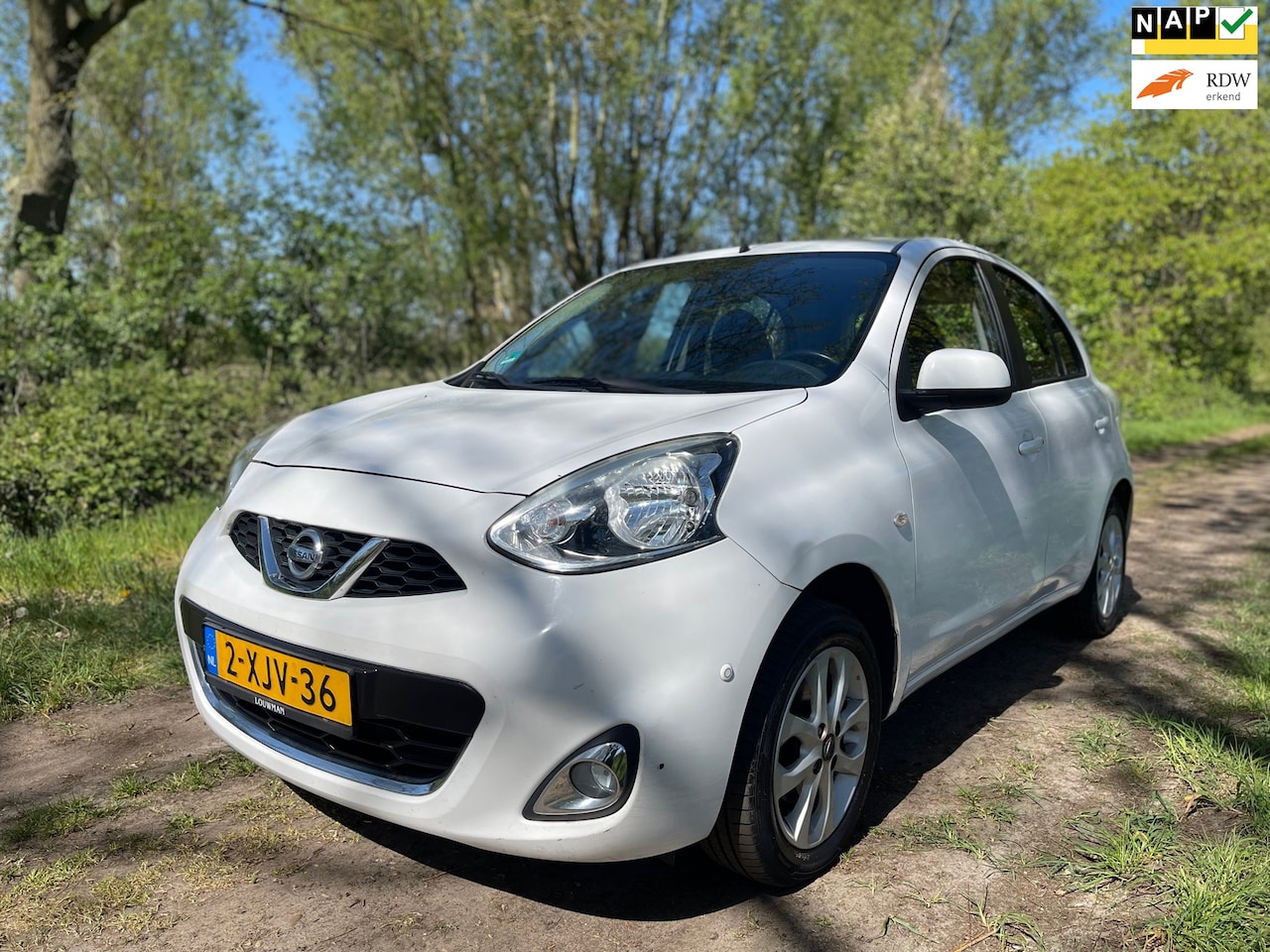 Nissan Micra - 1.2 Connect Edition/ Dealer ondh!/Navi/P. sensor/Cruise/Airco/APK! - AutoWereld.nl