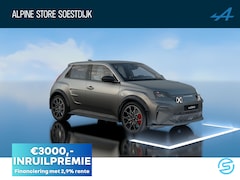 Alpine A290 - GT Premium 52 kWh Lichtmetalen Velgen 19" Snowflake Diamantee / Remklauwen rood Daklijst H