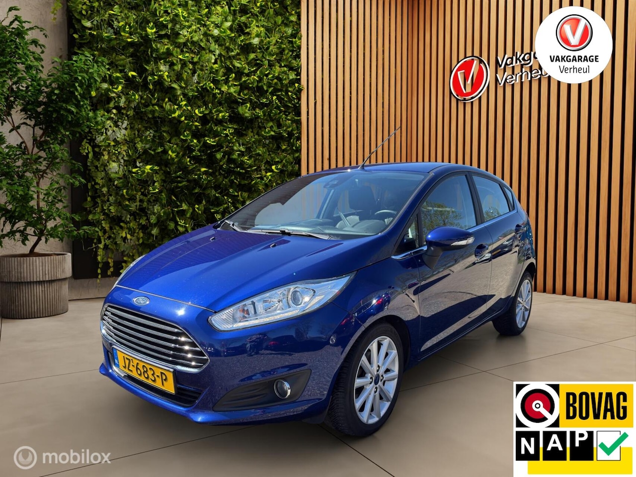 Ford Fiesta - 1.0 EcoBoost Titanium|101PK|5Drs|Boekjes|Nap - AutoWereld.nl