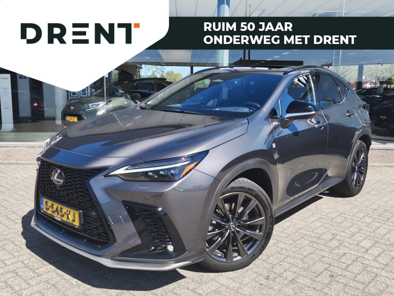 Lexus NX - 450h+ AWD F Sport Line | HUD | El. Schuif/Kanteldak | 360 Cam | - AutoWereld.nl