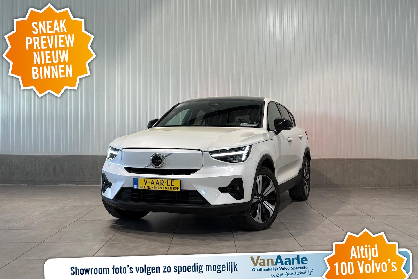 Volvo C40 - Aut. Recharge Twin Ultimate 78 kWh ACC Stoelverwarming SOH 91% 408pk - AutoWereld.nl