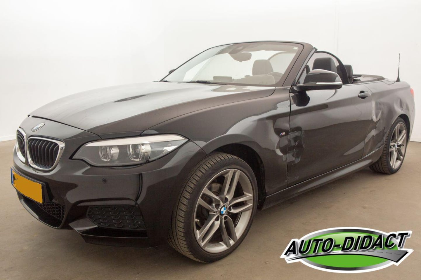 BMW 2-serie Cabrio - 218i Automaat Navi Camera Leder Clima - AutoWereld.nl