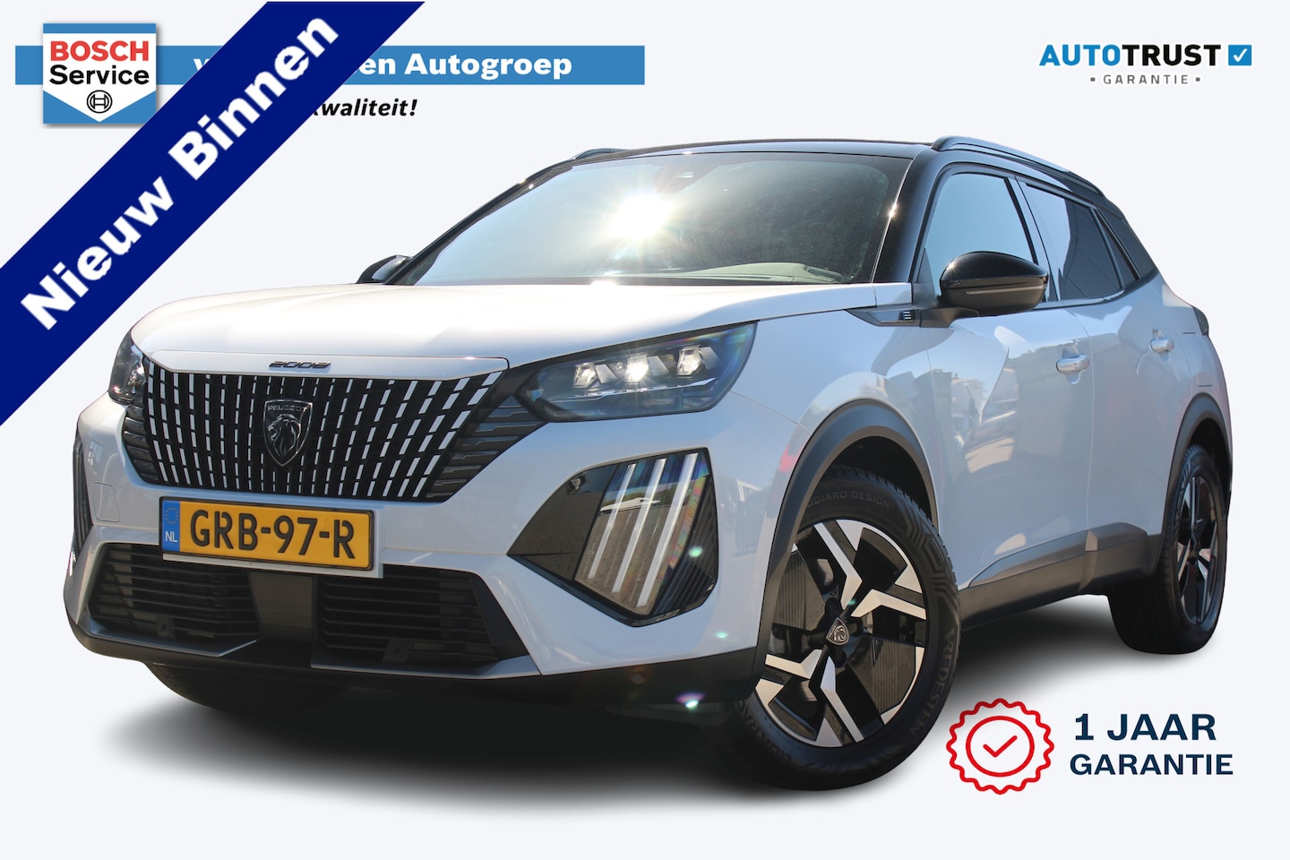 Peugeot e-2008 - EV GT 54 kWh | Incl. 12 maanden garantie | SOH 97% | Warmtepomp | Achteruitrijcamera | Par - AutoWereld.nl