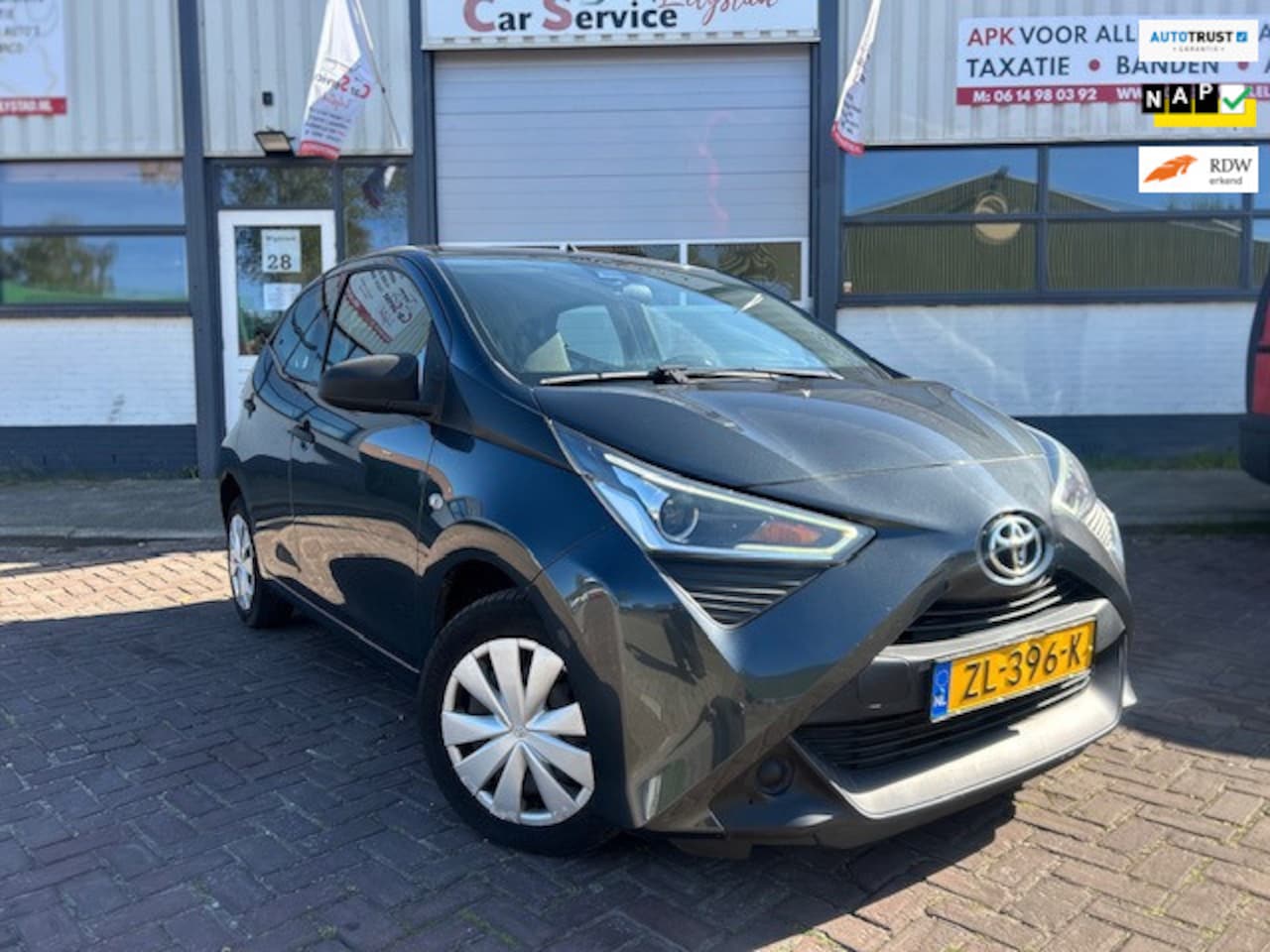 Toyota Aygo - 1.0 VVT-i x-fun 1e EIGENAAR\AC\CRUISE\ELEKTRISCHE RAMEN - AutoWereld.nl