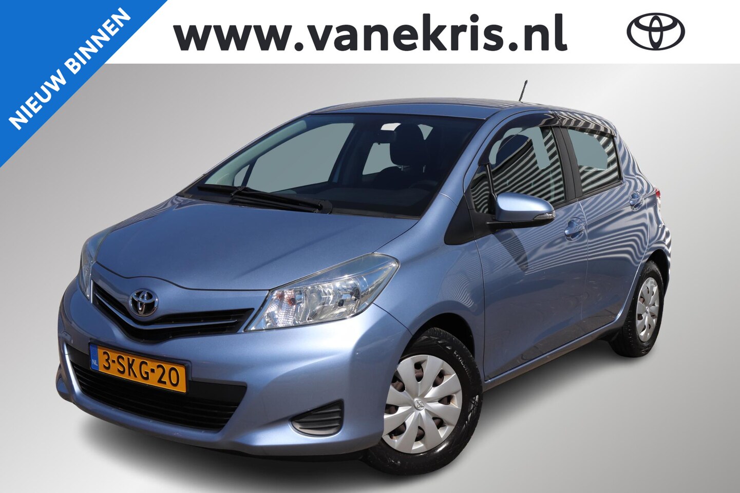 Toyota Yaris - 1.3 VVT-i Now 1.3 VVT-i Now, Trekhaak, Airco,  Elektrische ramen voor, Dealer onderhouden! - AutoWereld.nl