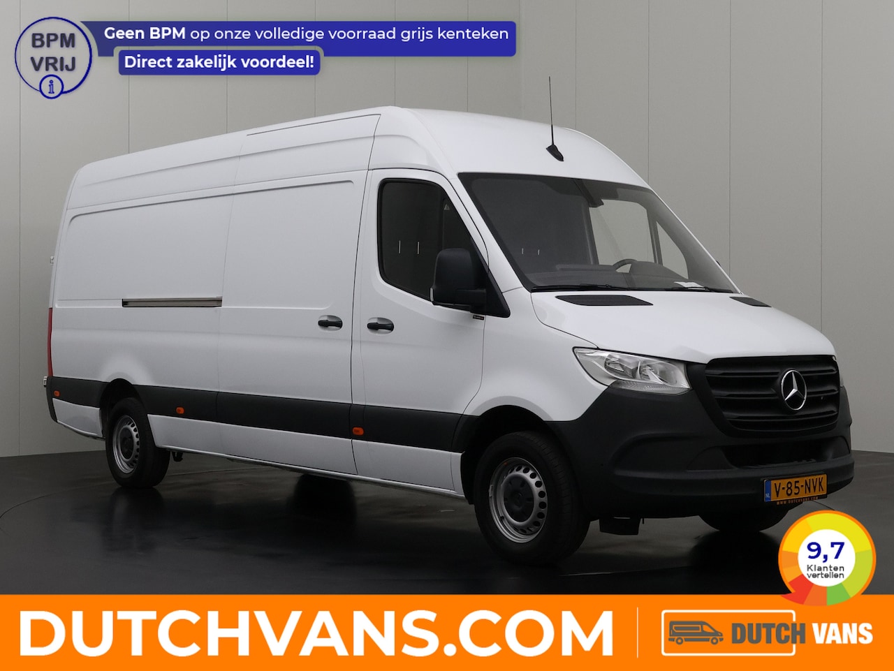 Mercedes-Benz Sprinter - 315CDi 9G-Tronic Automaat L3H2 Maxi | Multimedia | Camera | Airco | Cruise | Betimmering | - AutoWereld.nl