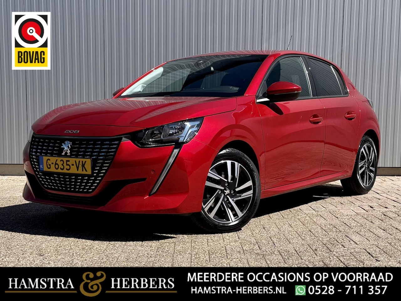 Peugeot 208 - 1.2 PureTech rood - AutoWereld.nl