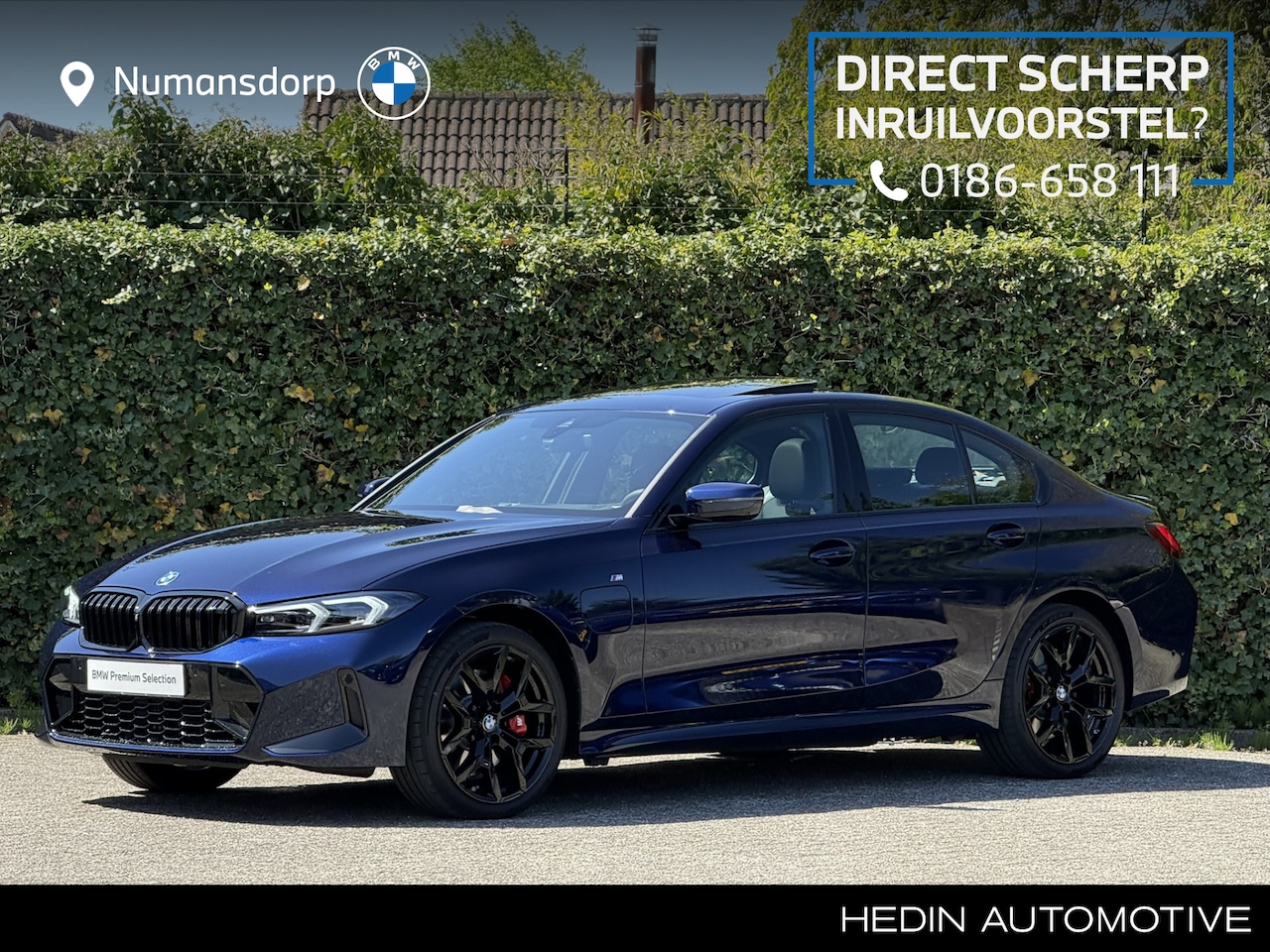 BMW 3-serie - 330e | M-Sport Pro | Schuif-/Kanteldak | 360 Camera | HiFi | Trekhaak | Adapt. Led | Stoel - AutoWereld.nl