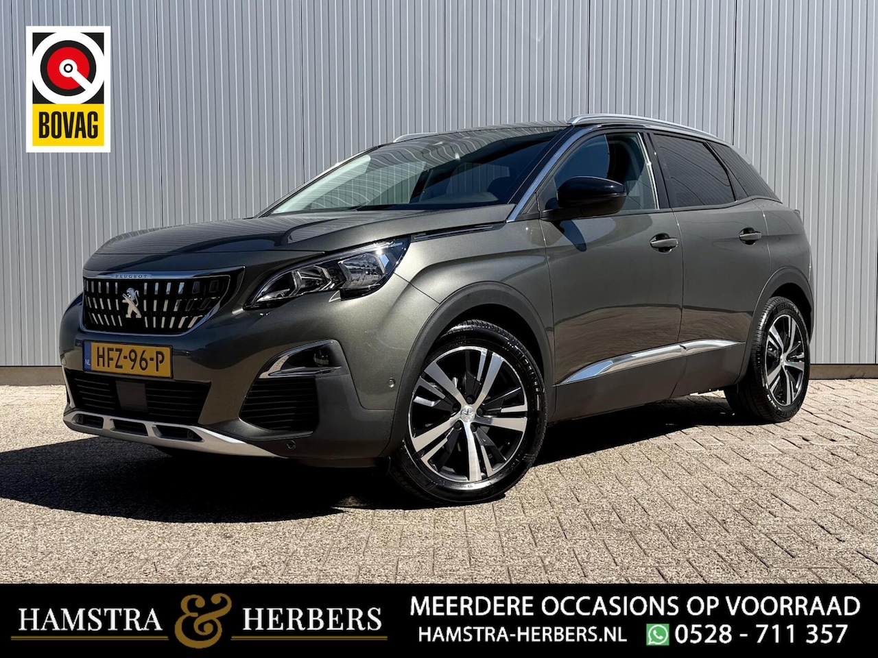 Peugeot 3008 - 1.2 PureTech Active grijs - AutoWereld.nl