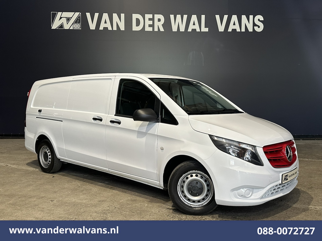 Mercedes-Benz Vito - 116 CDI 164pk L3H1 Euro6 Airco | Camera | Apple Carplay | Cruisecontrol | Stoelverwarming - AutoWereld.nl