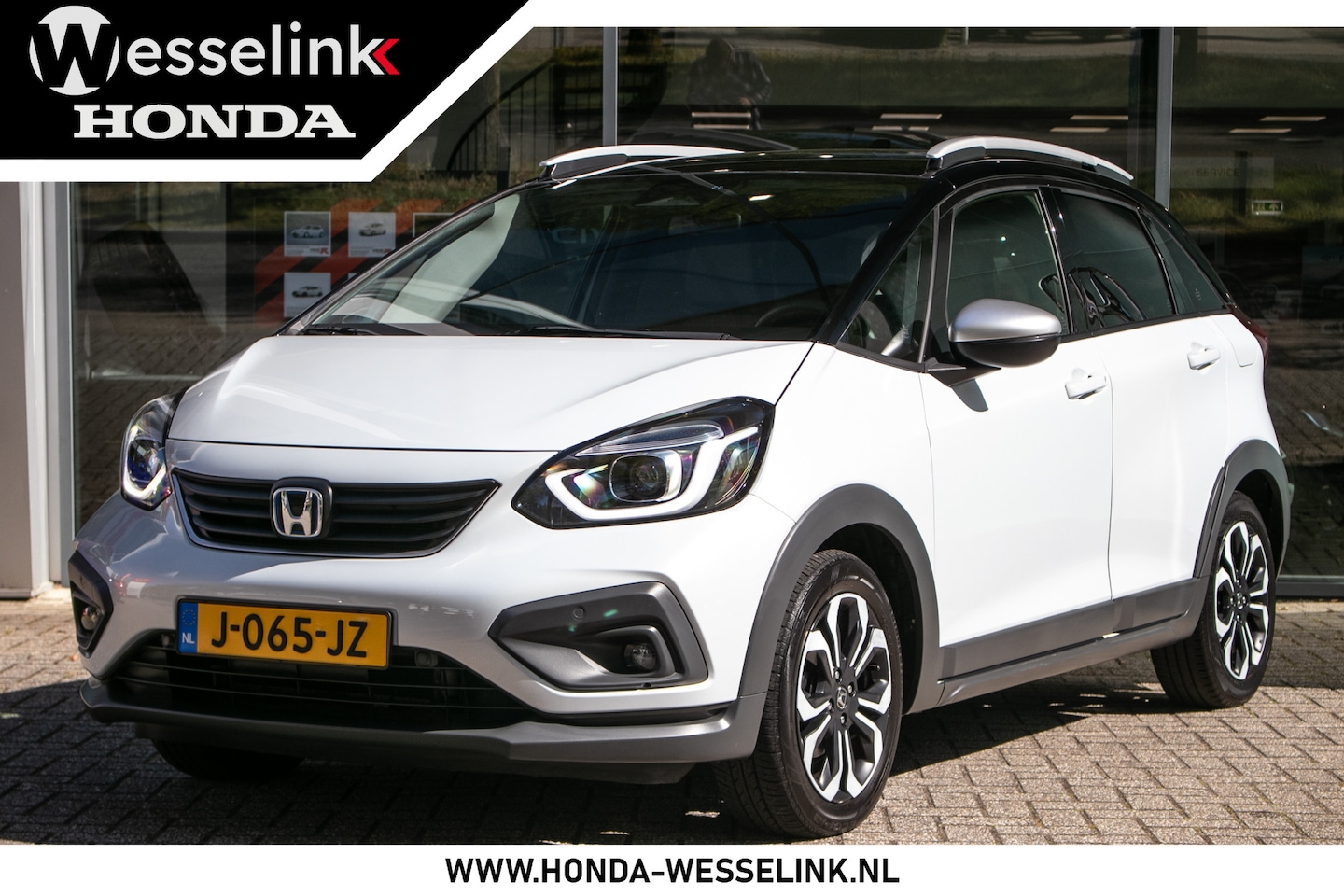 Honda Jazz - 1.5 e:HEV Crosstar - Honda Sensing | Apple cp/Android auto | Camera | Two tone - AutoWereld.nl