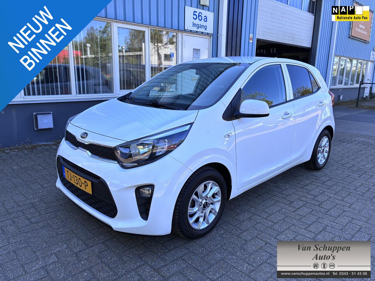 Kia Picanto - 1.0 CVVT ComfortPlusLine Navigator 1e Eign Camera - AutoWereld.nl