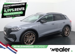 Audi Q4 e-tron - 45 S Edition 82 kWh | 286 PK | SoH 100% | Adaptive cruise control | 21"LM velgen | Keyless