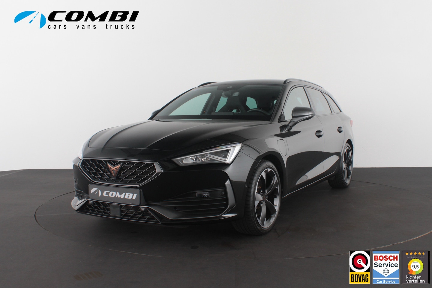 CUPRA Leon Sportstourer - 1.4 e-Hybrid Business > Midnight Black/Dynamic Chassis Control/Stuurwielverwarming... - AutoWereld.nl