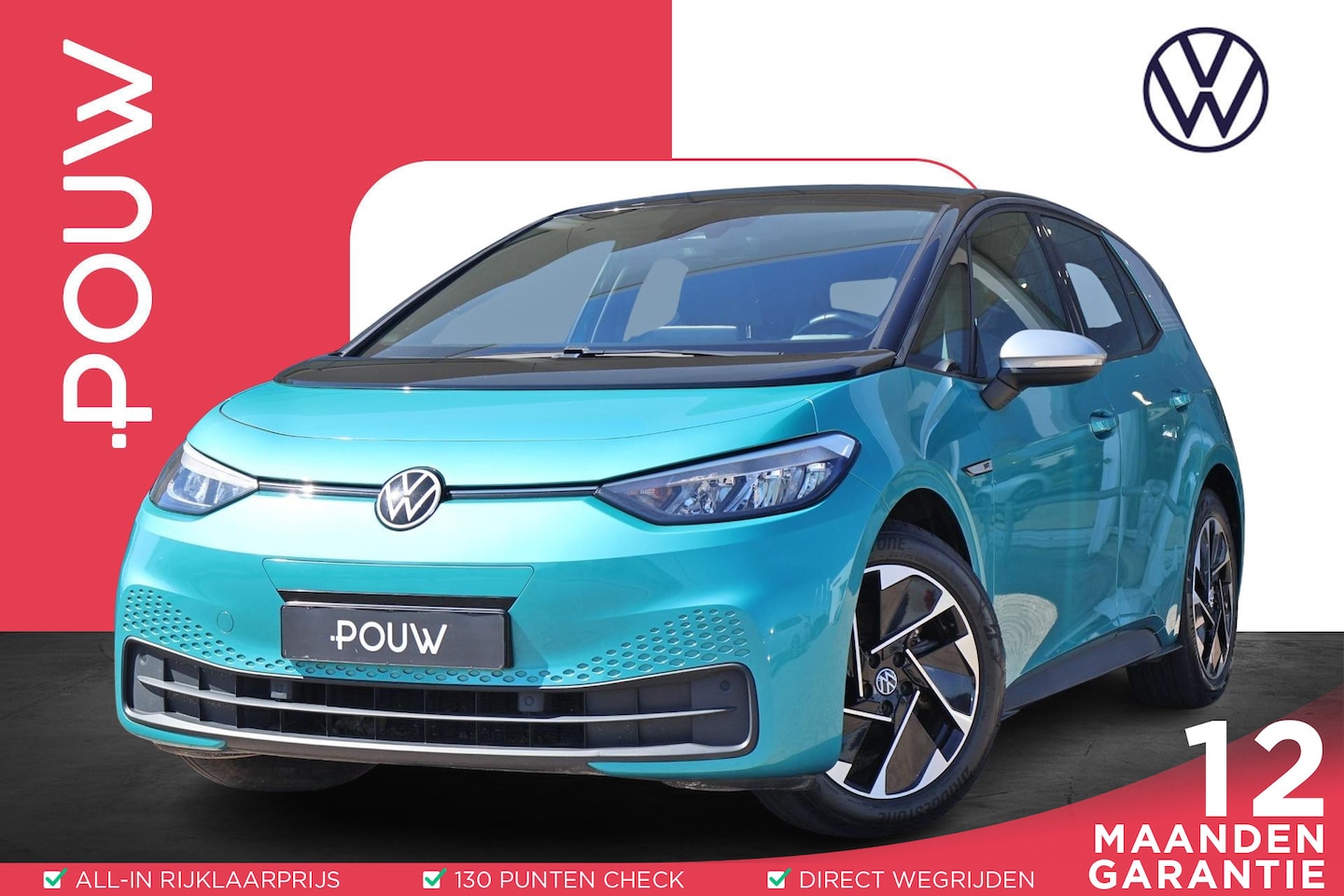 Volkswagen ID.3 - 204pk First 58 kWh | SoH 93% | Navigatie | PDC | Stuur & Stoelverwarming | Apple Carplay - AutoWereld.nl