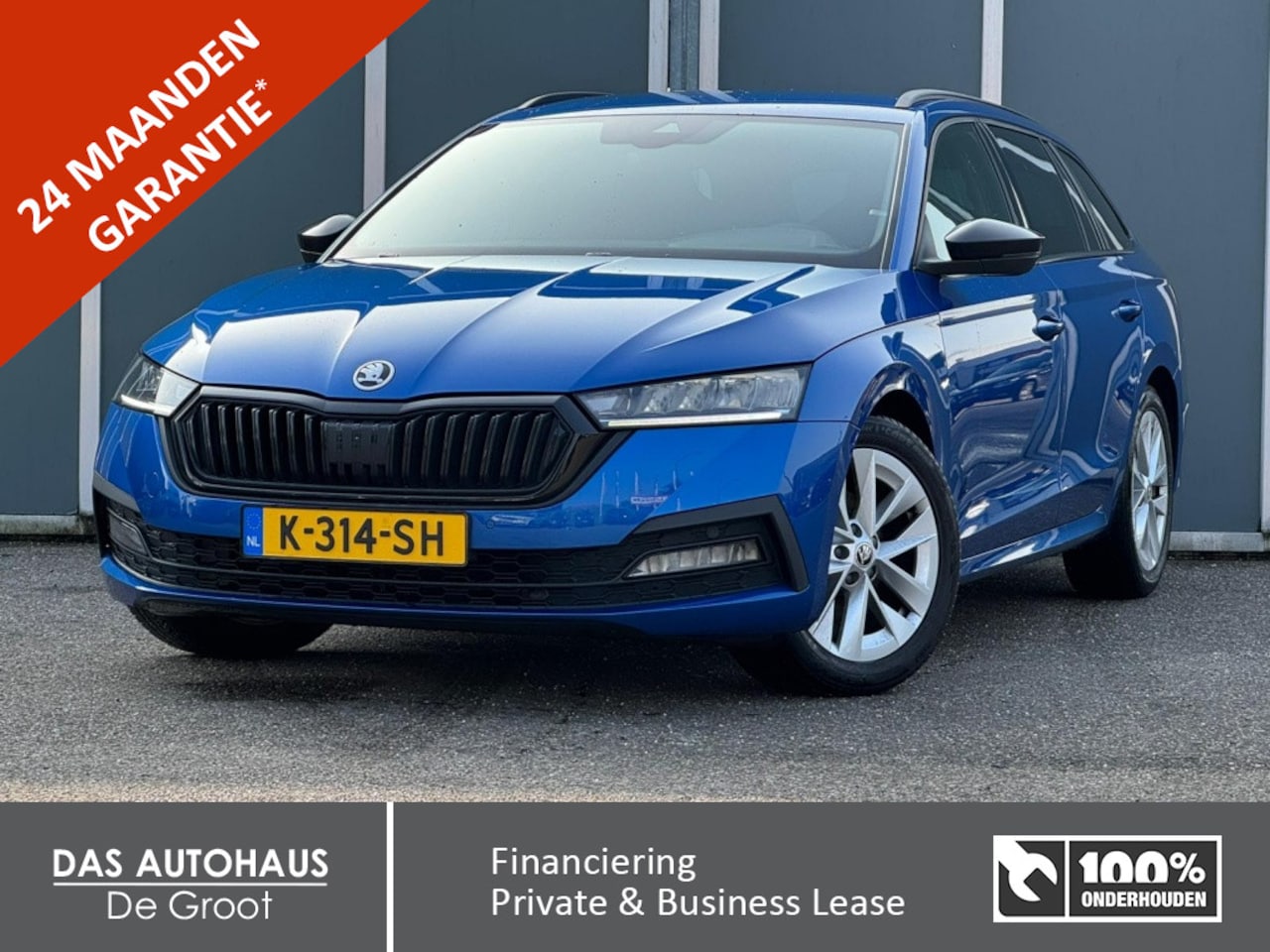 Skoda Octavia Combi - 1.0 TSI 110pk Sportline Business | NL auto | Elk Trekhaak - AutoWereld.nl