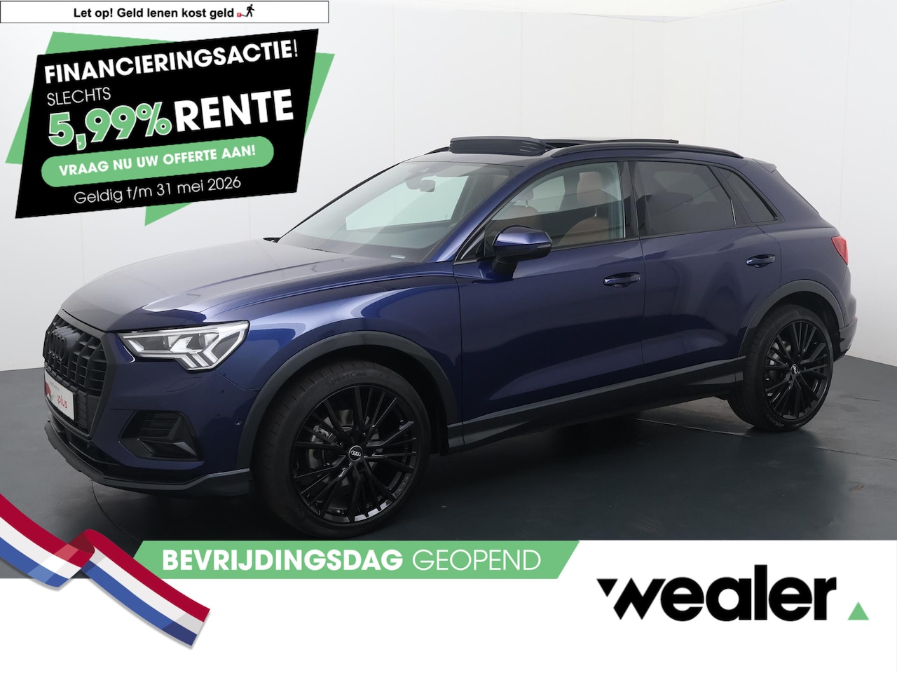 Audi Q3 - 35 TFSI Advanced edition | 150 PK | Adaptieve cruise control | Matrix LED | Panorama dak | - AutoWereld.nl