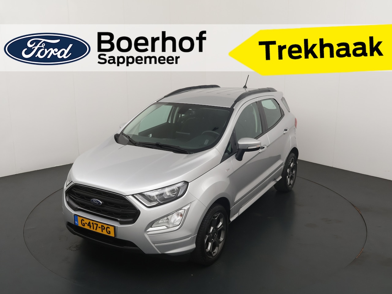 Ford EcoSport - ST-Line | Trekhaak | Keyless | Clima | Cruise | All season | - AutoWereld.nl