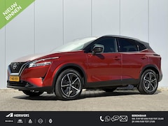 Nissan Qashqai - 1.3 MHEV Tekna / Trekhaak / Panoramadak / HUD / Elektr Bestuurders Stoel / Elektr. Achterk