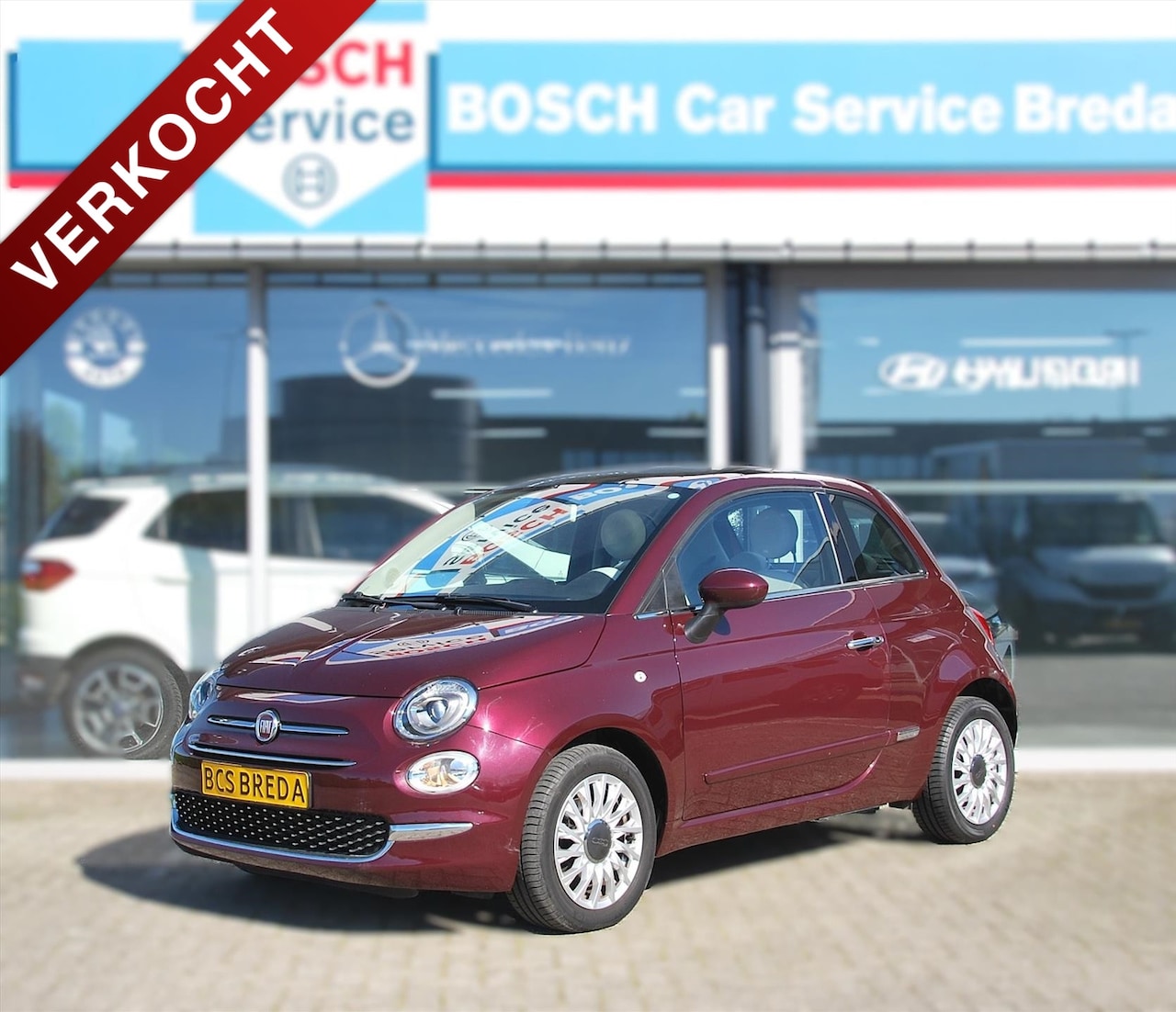 Fiat 500 - 1.2 Lounge 1.2 69pk Lounge - AutoWereld.nl