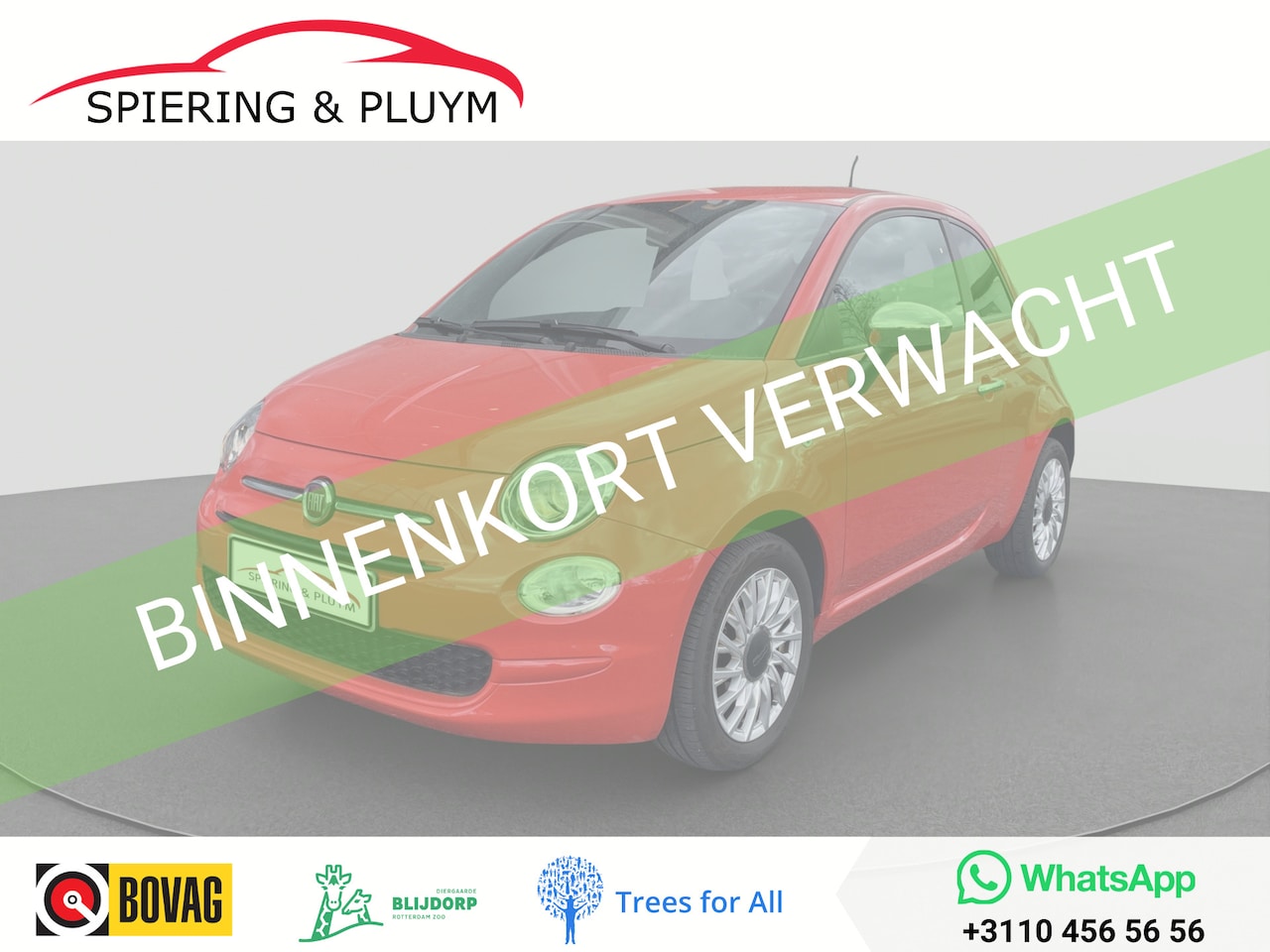 Fiat 500 - 1.0 Hybrid Climate | Navi | LMV - AutoWereld.nl