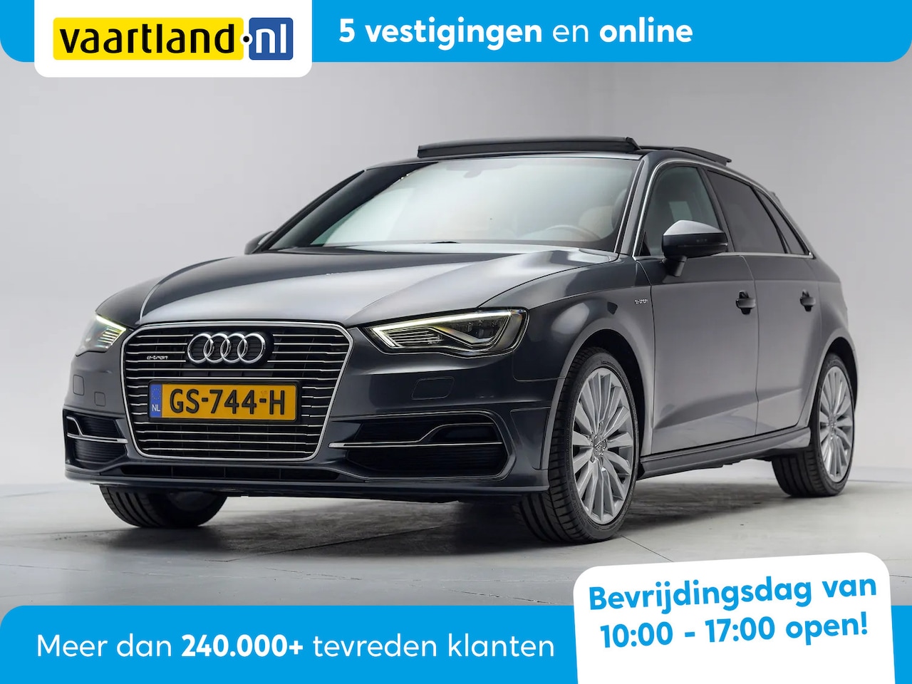 Audi A3 - 1.4 e-tron PHEV Ambition Pro Line plus [ S-Line Panorama LED Navi Stoelverwarming ] - AutoWereld.nl