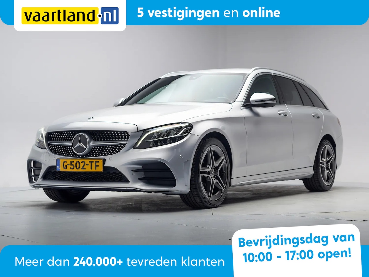 Mercedes-Benz C-klasse Estate - C-klasse 160 Business Solution AMG Limited [ Camera Stoelverwarming Half leder ] ] - AutoWereld.nl