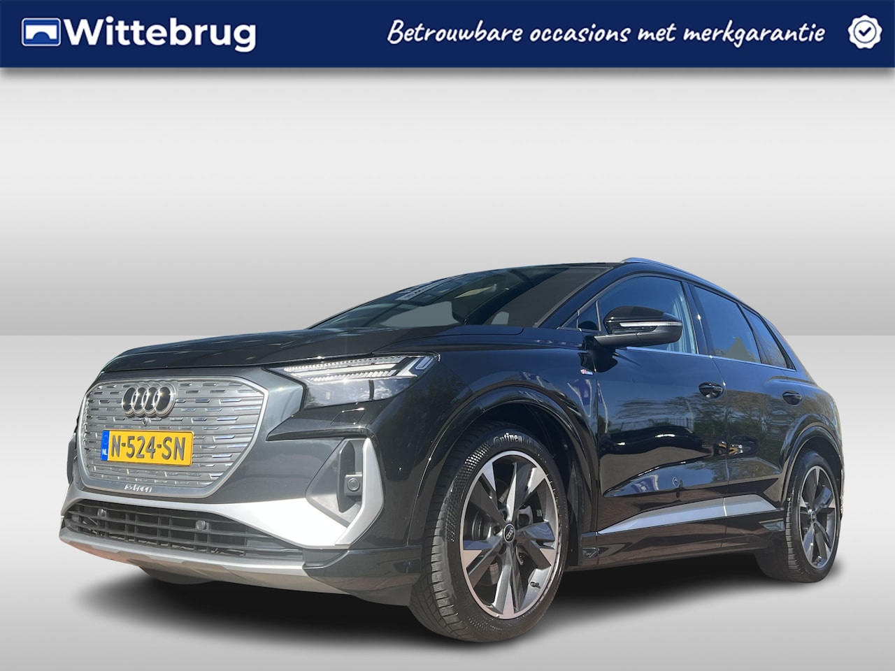Audi Q4 e-tron - 40 S edition 77 kWh / Camera / Elect. Achterklep / Getint glas / 20 Inch - AutoWereld.nl