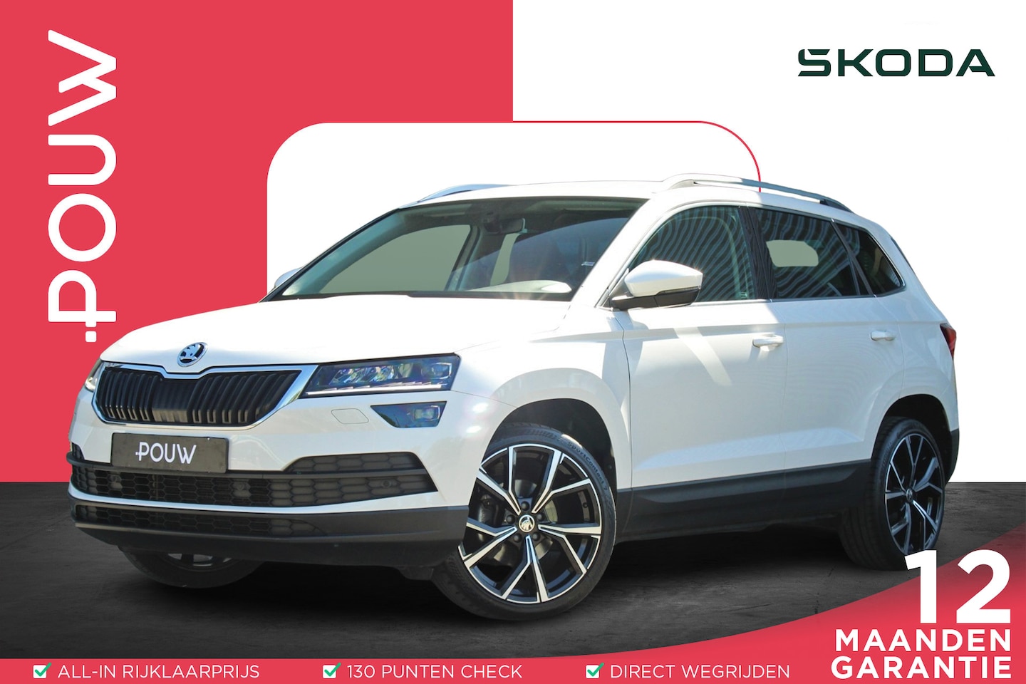 Skoda Karoq - 1.5 TSI 150pk DSG ACT Style Business | Trekhaak | Sportstoelen | Stoelverwarming | Camera - AutoWereld.nl