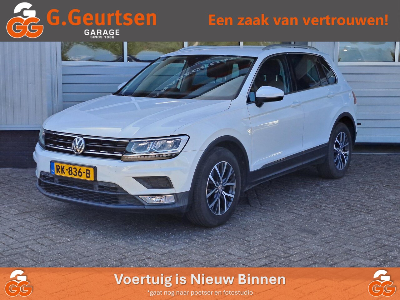 Volkswagen Tiguan - 1.4 TSI ACT Comfortline Business Trekhaak, Stuur/Stoel verwarming, ACC, Apple carplay/Andr - AutoWereld.nl
