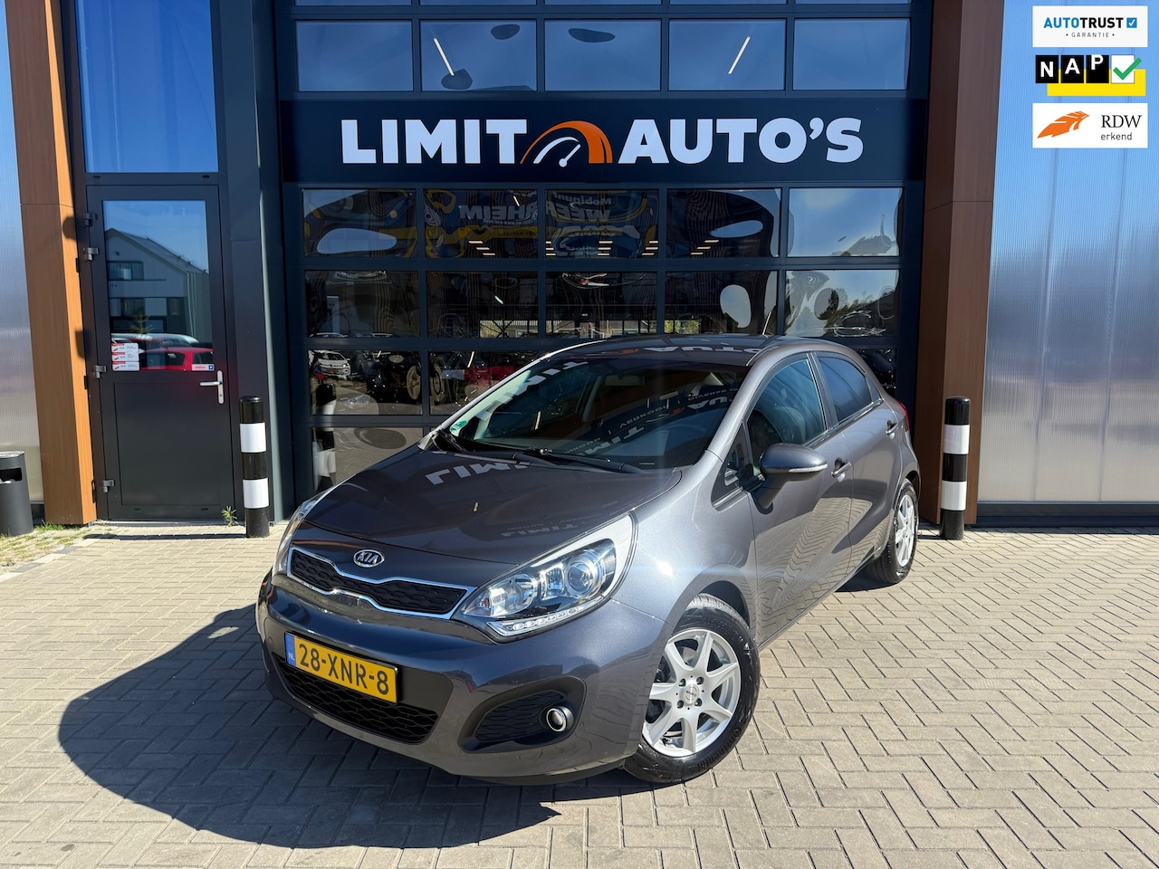 Kia Rio - 1.2 CVVT Super Pack 1e.eig/Climate/Cruise/Pdc/Led/El.ramen/Keyless/Nap/Apk - AutoWereld.nl