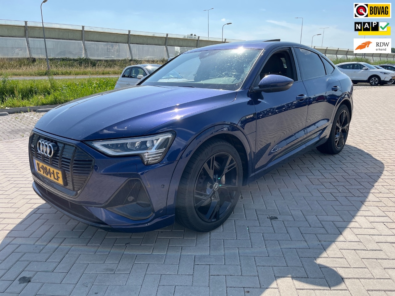 Audi e-tron Sportback - 50 quattro S edition 71 kWh | Trekhaak | - AutoWereld.nl