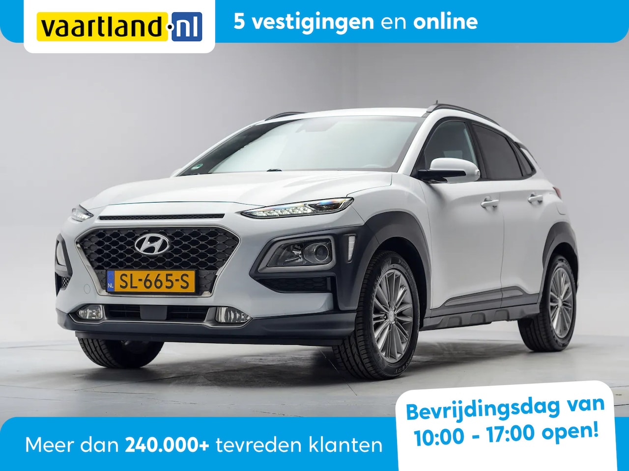 Hyundai Kona - 1.0T Fashion [ Half-leder Apple/Android Camera Lane Assist ] - AutoWereld.nl