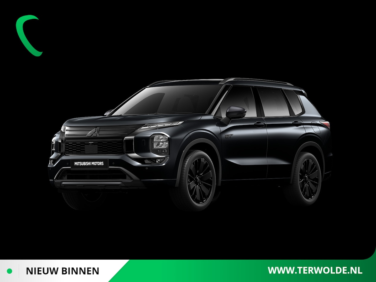 Mitsubishi Outlander - 2.4 PHEV BLACK EDITION Dynamic Sound Yamaha Ultimate (12 speakers, 2 versterkers | Luxe le - AutoWereld.nl