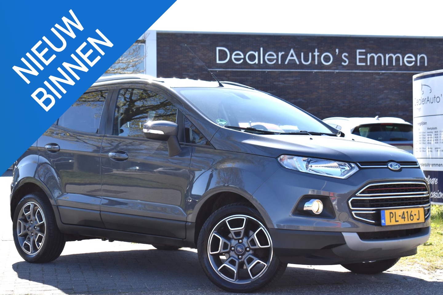 Ford EcoSport - 1.5 Ti-VCT ECC LMV NAVI CRUISE LEDER - AutoWereld.nl