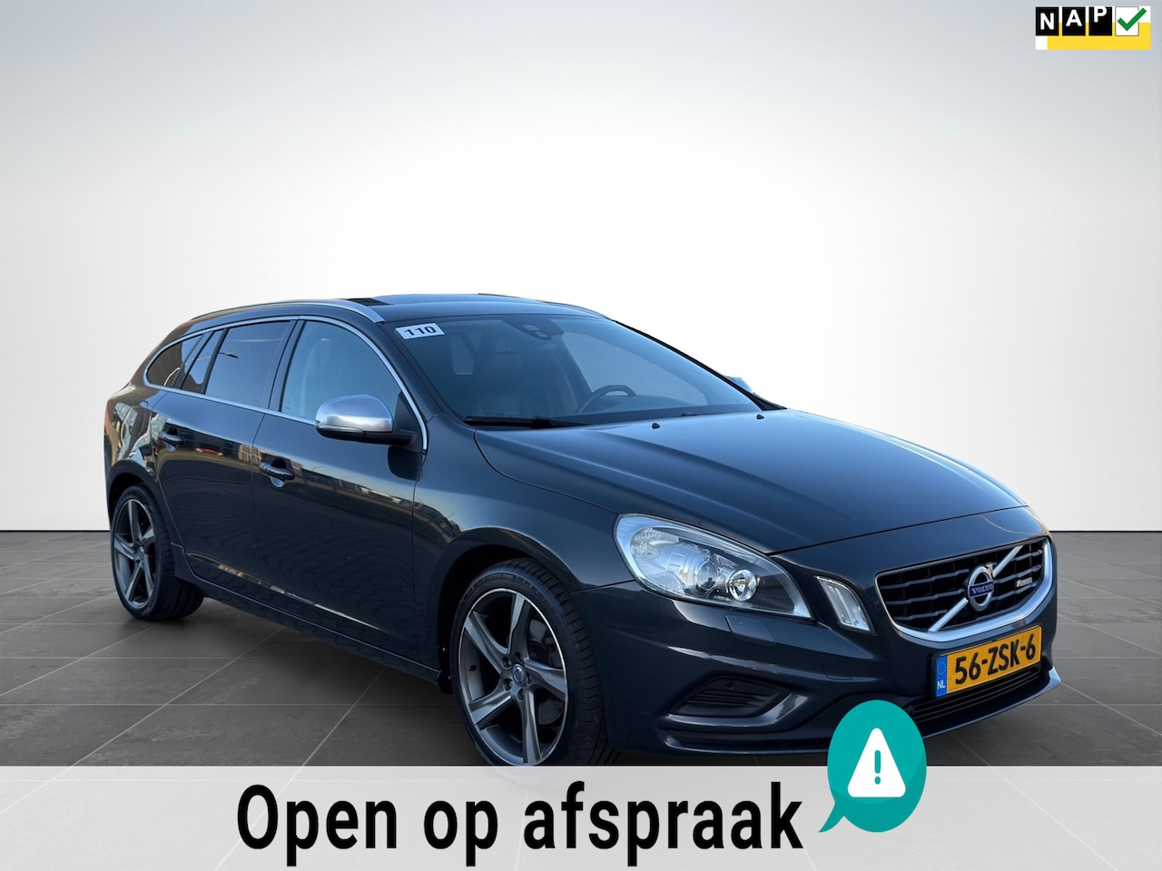 Volvo V60 - 1.6 T4 R-Design Clima|Panorama|Leder|Cruise|NAP - AutoWereld.nl