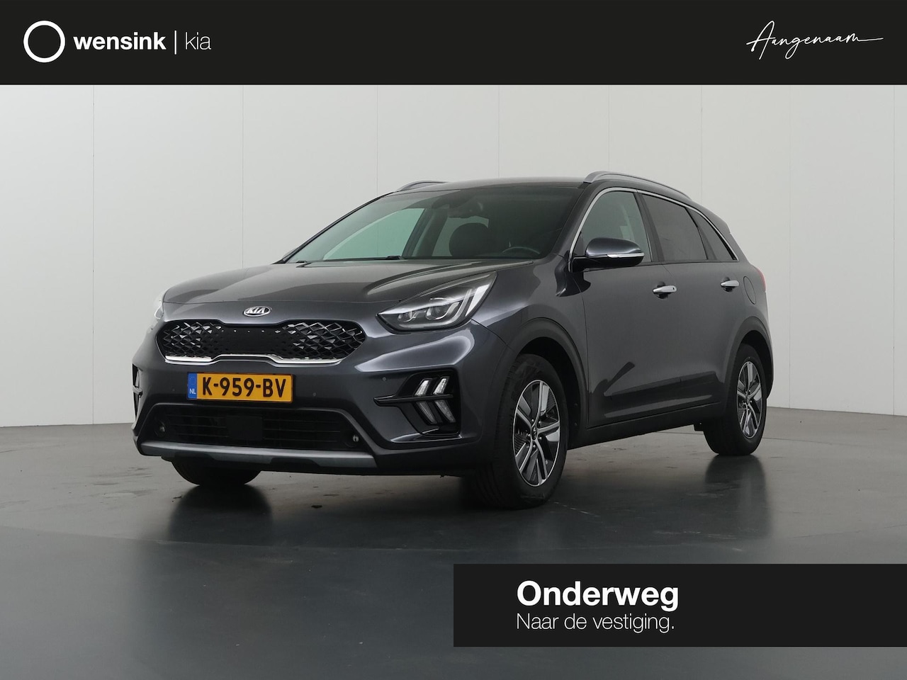 Kia Niro - 1.6 GDi Hybrid DynamicPlusLine | Cruise Control Adaptief | Lederen Bekleding | Stoel/Stuur - AutoWereld.nl