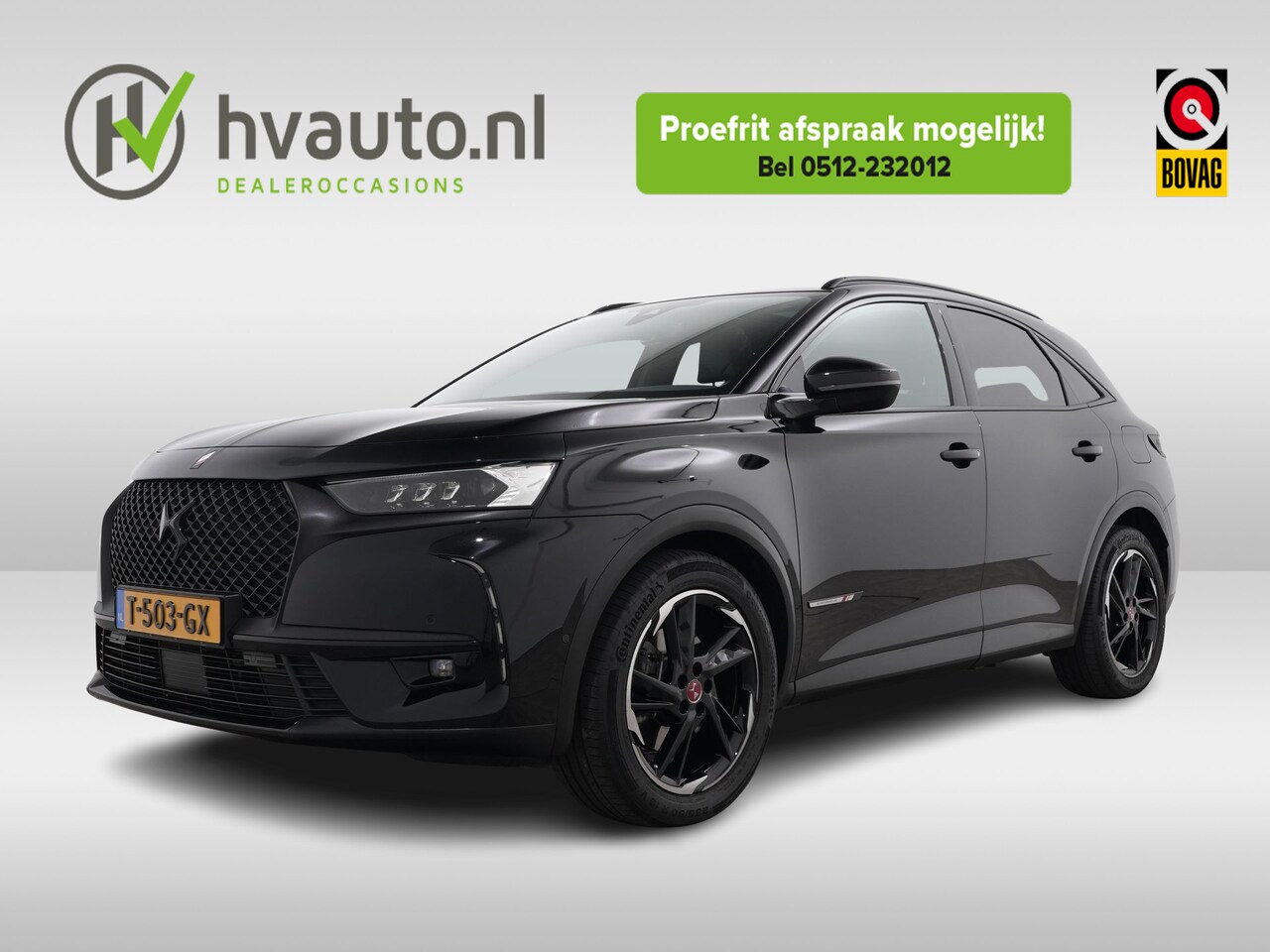 DS 7 Crossback - E-TENSE 300PK 4x4 PERFORMANCE RIVOLI LEER | Panoramadak | Massage | Stoelventilatie - AutoWereld.nl