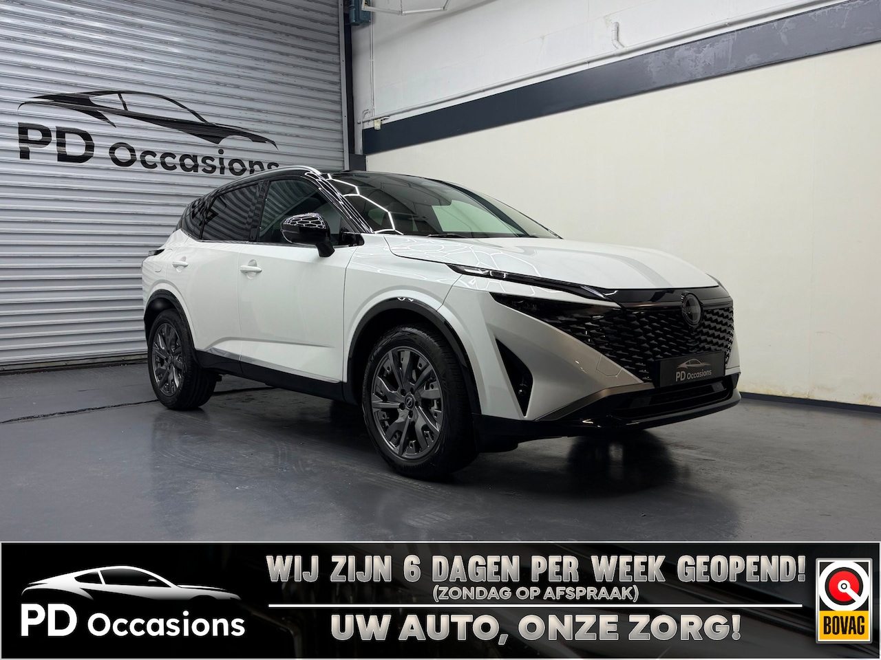 Nissan Qashqai - 1.3 MHEV Xtronic Tekna Plus - HUD - Massage - Pano - Bose - Memory - Carplay - Elek. Achte - AutoWereld.nl