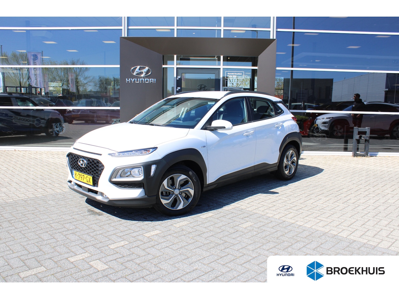 Hyundai Kona - 1.6 GDI HEV Comfort | Achteruitrijcamera | Airco | Airco (automatisch) - AutoWereld.nl