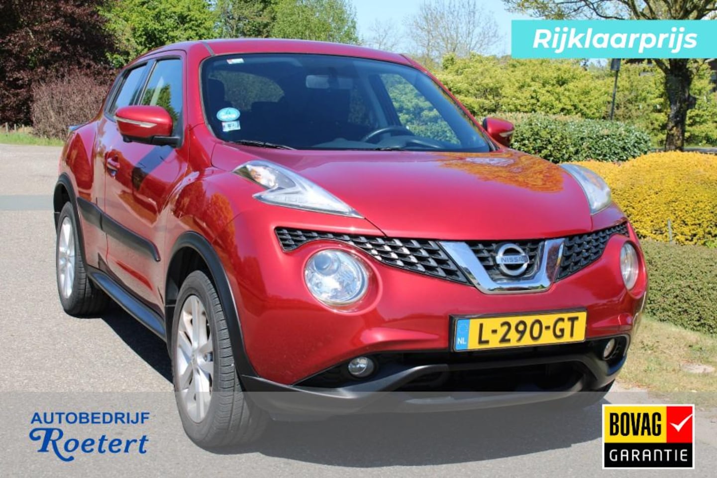 Nissan Juke - 1.6 116pk Automaat Connect Edition ECC/Camera/Navi/Cruise/Stoelverw - AutoWereld.nl